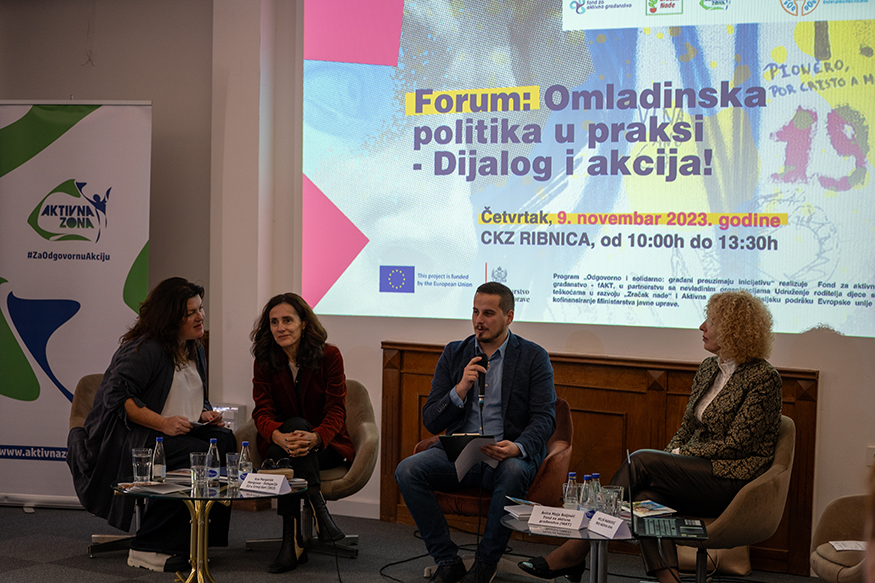 Organizovan Forum o omladinskoj politici “Omladinska Politika u Praksi – Dijalog i Akcija”