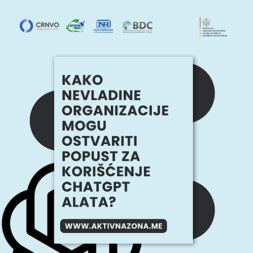 Kako nevladine organizacije mogu ostvariti popust za korišćenje ChatGPT alata?
