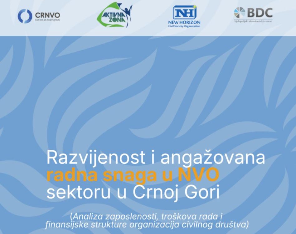 Razvijenost i angažovana radna snaga u NVO sektoru