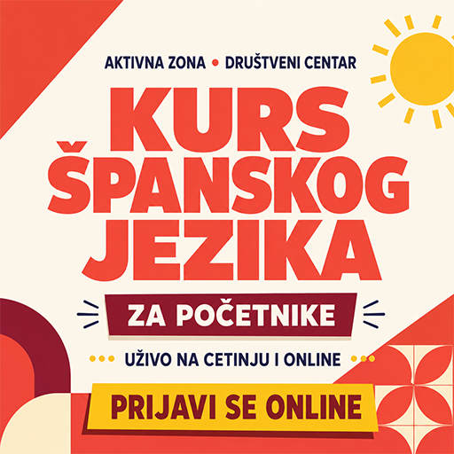 Poziv za prijave: Kurs španskog jezika za početnike (septembar 2026)