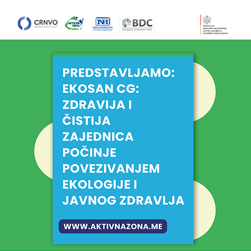 Predstavljamo: EkoSan CG – Zdravija i čistija zajednica počinje povezivanjem ekologije i javnog zdravlja