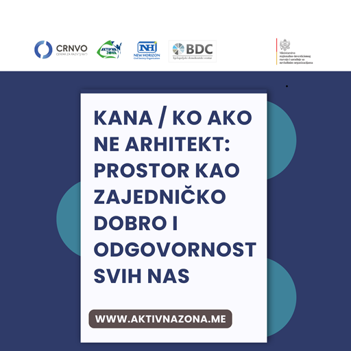 Predstavljamo: KANA / Ko ako ne arhitekt: Prostor kao zajedničko dobro i odgovornost svih nas